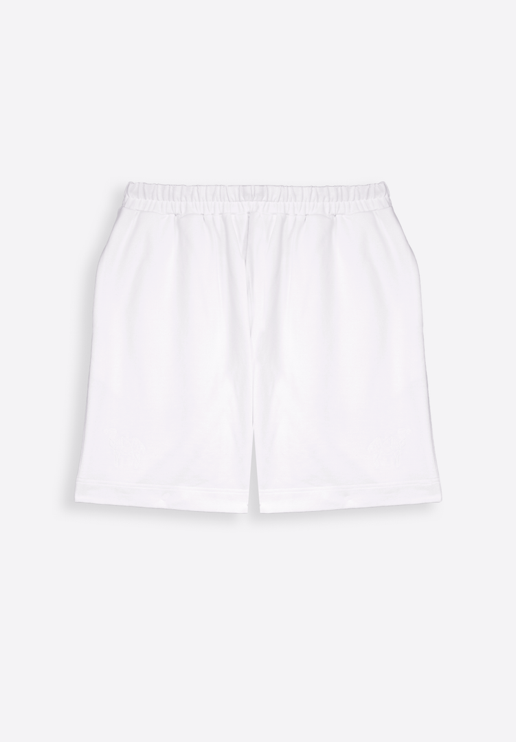 Classic Off-White Linen Men's Shorts
