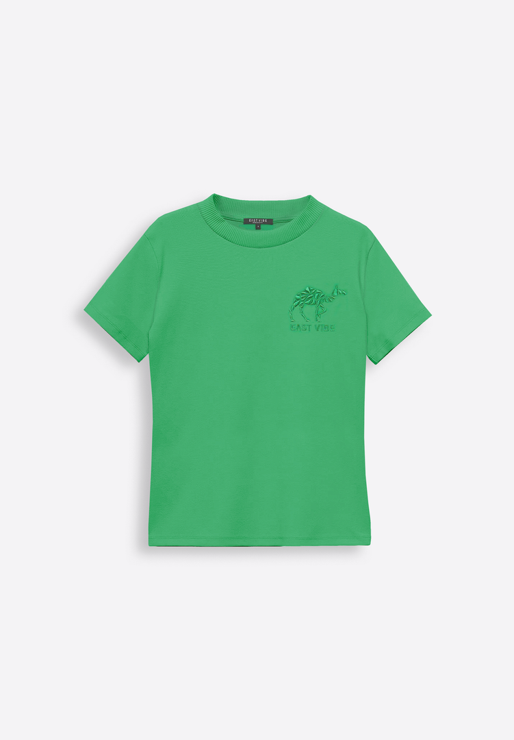 East Vibe Green T-Shirt