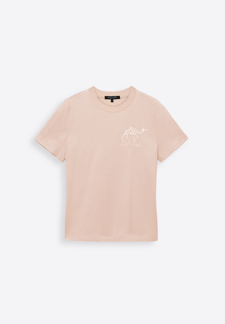 East Vibe Beige T-Shirt - East Vibe