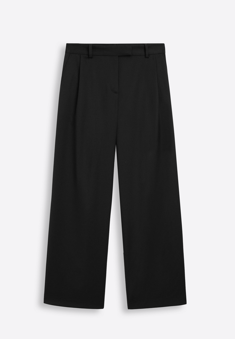 High Waist Formal Trousers - East Vibe