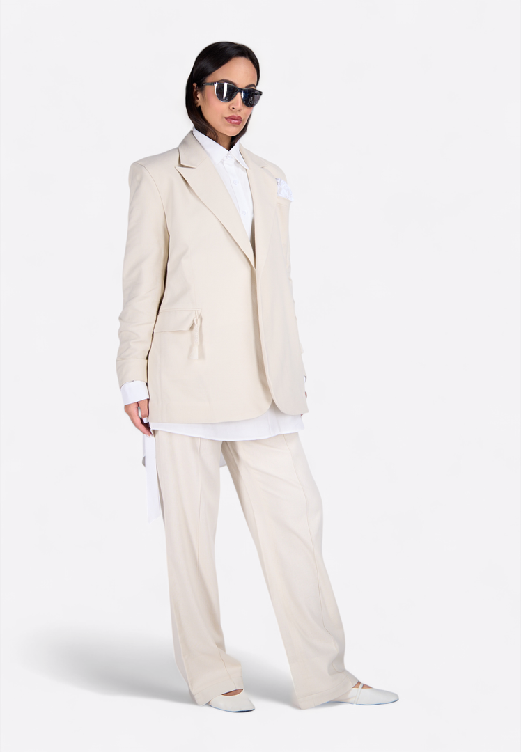 EMIRATES LIMITED Cotton Blazer - East Vibe