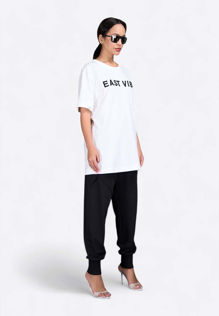 EAST VIBE White T-Shirts - East Vibe