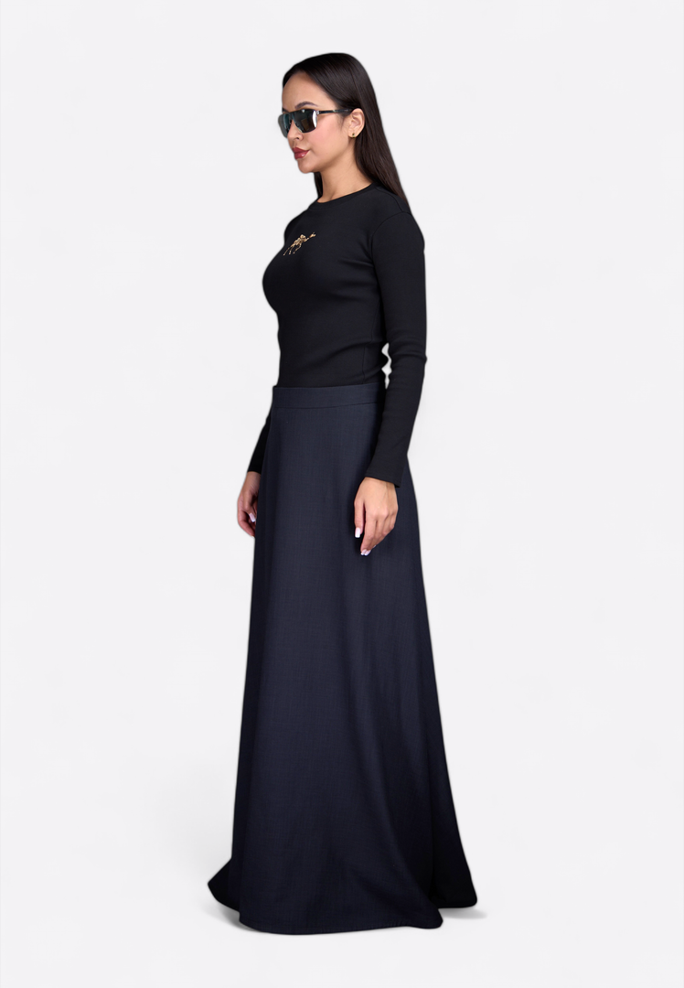 Long Cotton Skirt - East Vibe