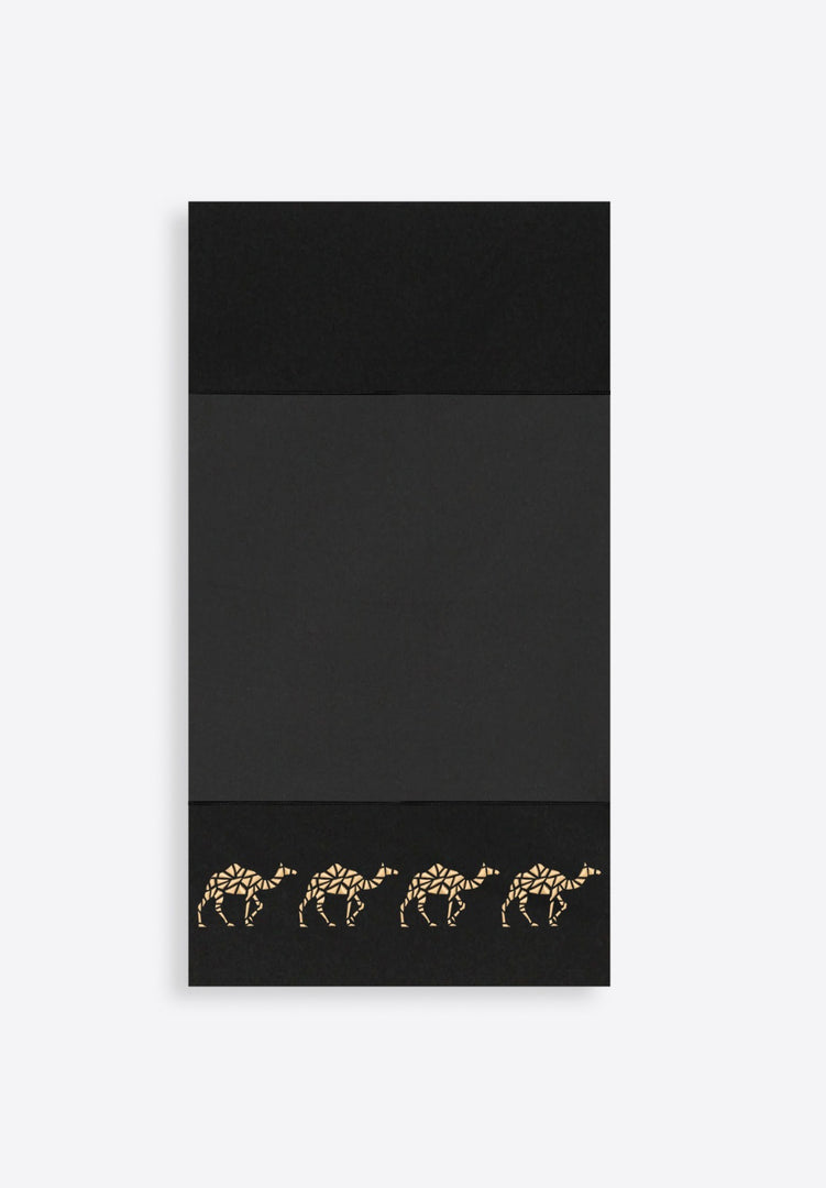 EastVibe Designer Black Scarf - East Vibe