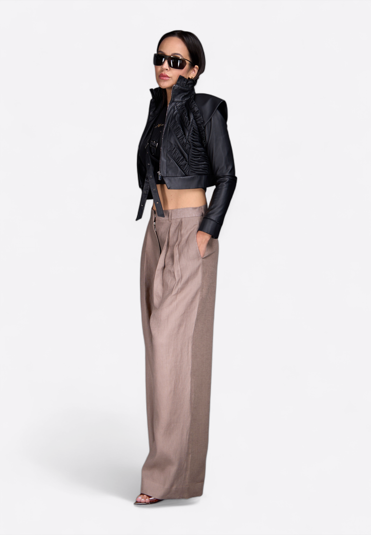Women’s Designer Leather Jacket - East Vibe