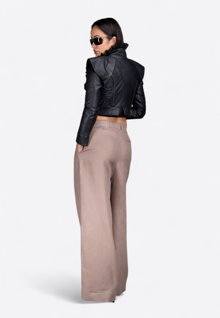 Women’s Designer Leather Jacket - East Vibe