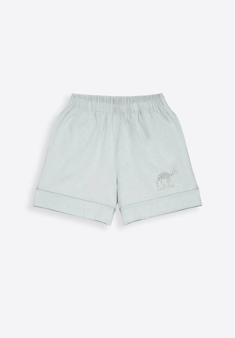 High Waist Greenback Shorts - East Vibe